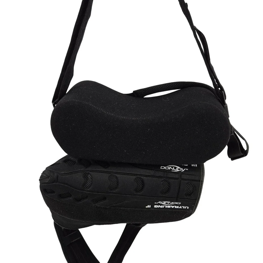 DonJoy Sling‎ M Black Neoprene Nylon Ultrasling II Immobilization Adjustable